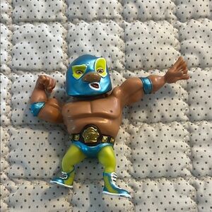 RARE Koodo Mobile Luchador El Tabador Action Figure Toy Figurine